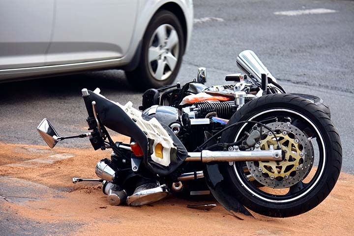 motorcycle accident image
