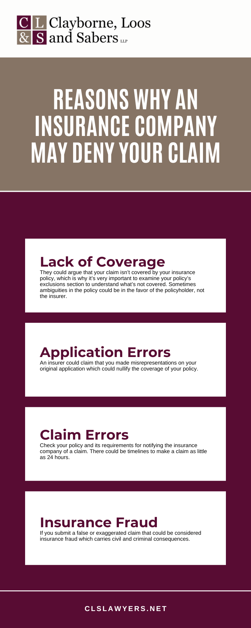 insurance lawyer Rapid City, SD Infographic