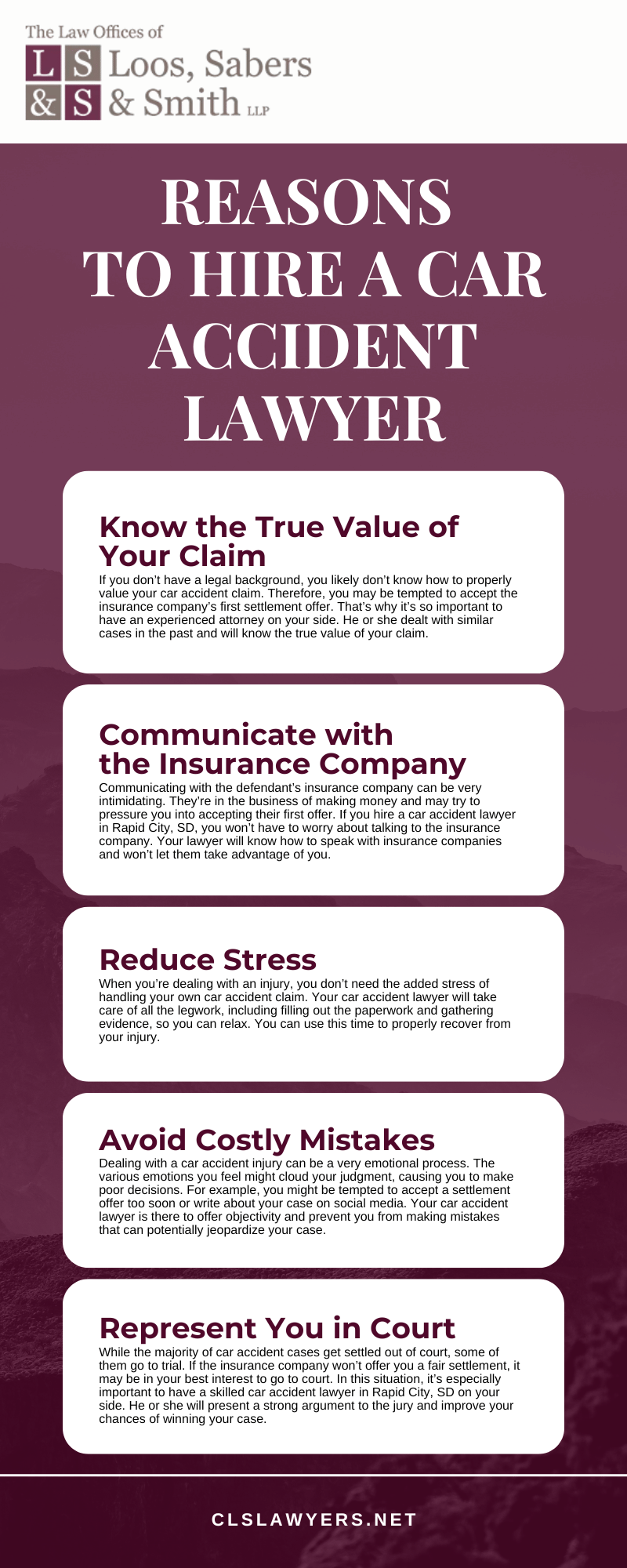 Reasons to Hire a Car Accident Lawyer - infographic